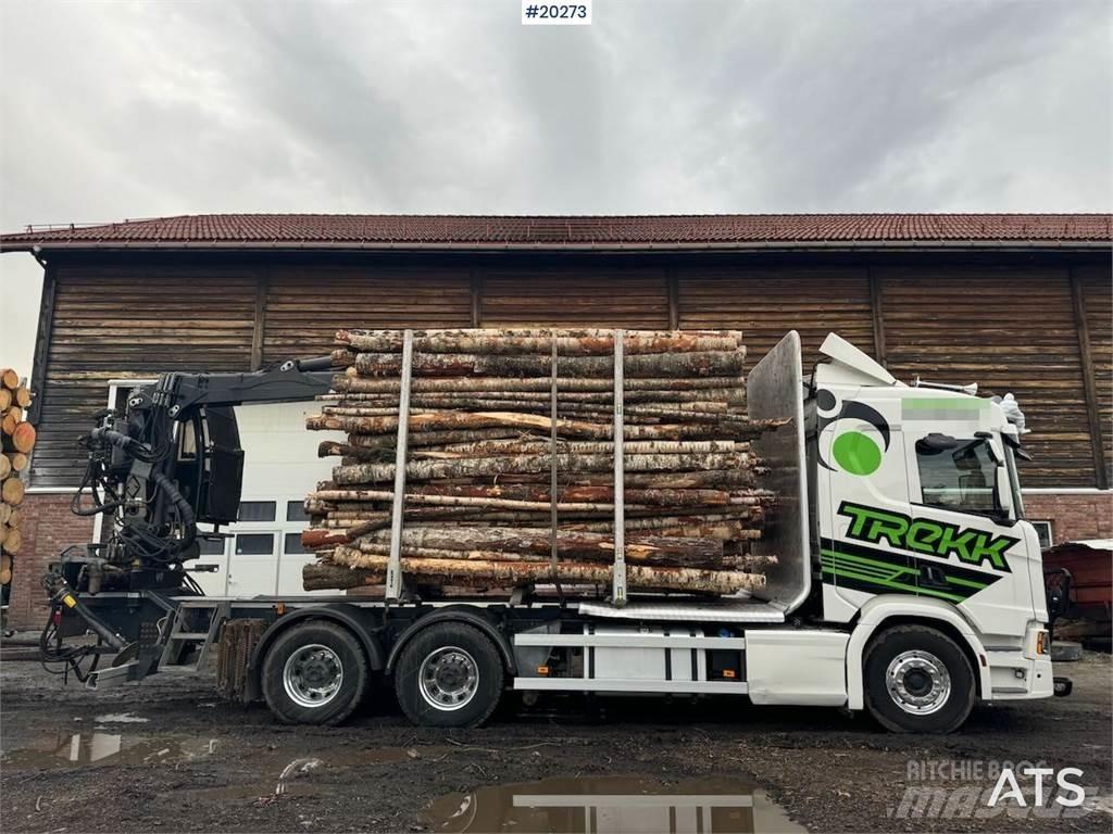 Scania R770 목재 트럭