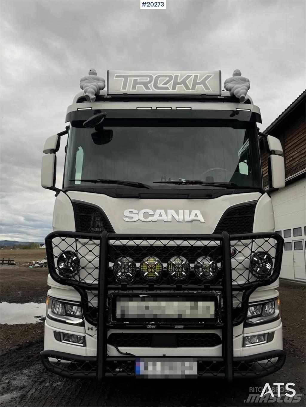 Scania R770 목재 트럭