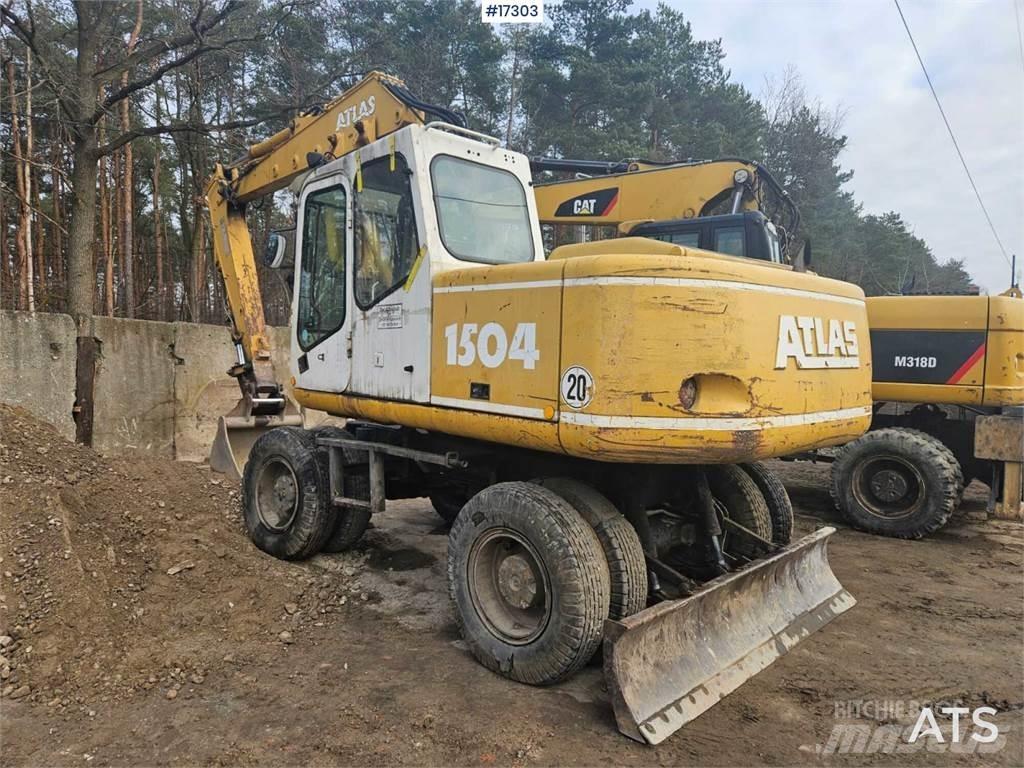 Atlas 1504  휠 굴삭기
