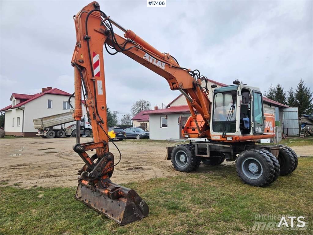 Atlas 1504  휠 굴삭기