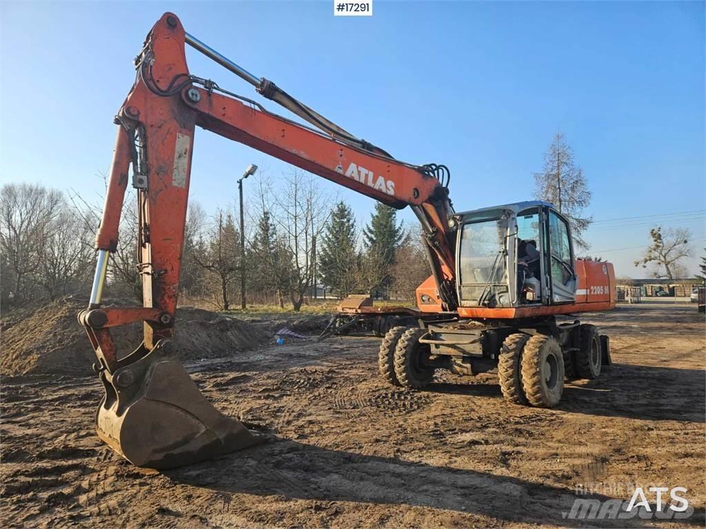 Atlas 2205  휠 굴삭기