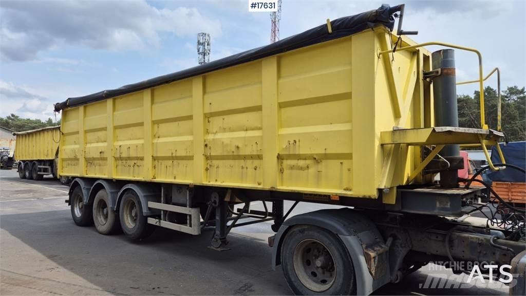 Bodex KIS 3W-S 티퍼 세미 트레일러