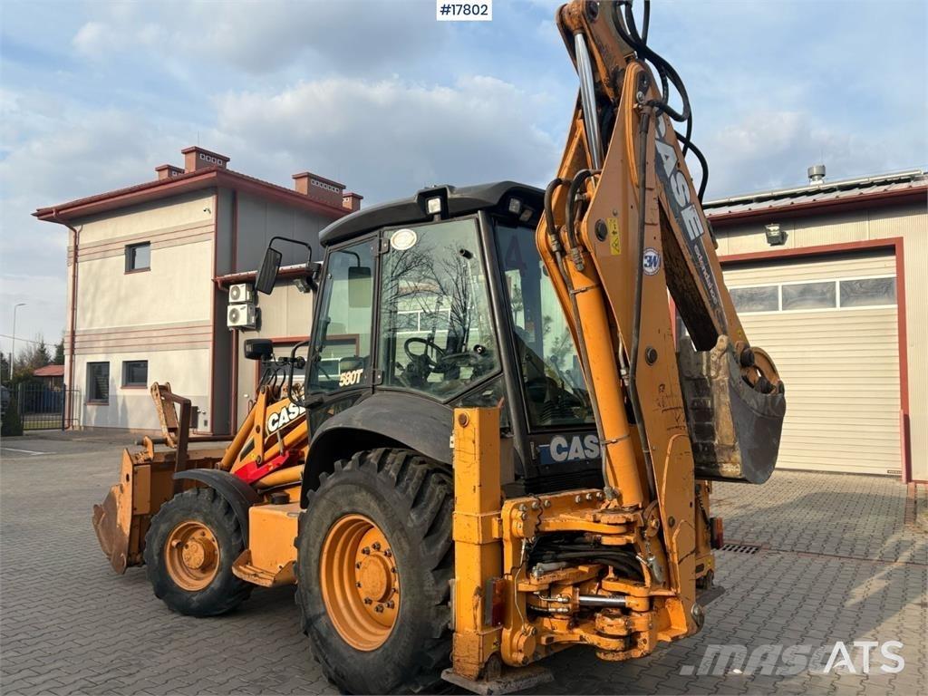 CASE 580T 백호로더