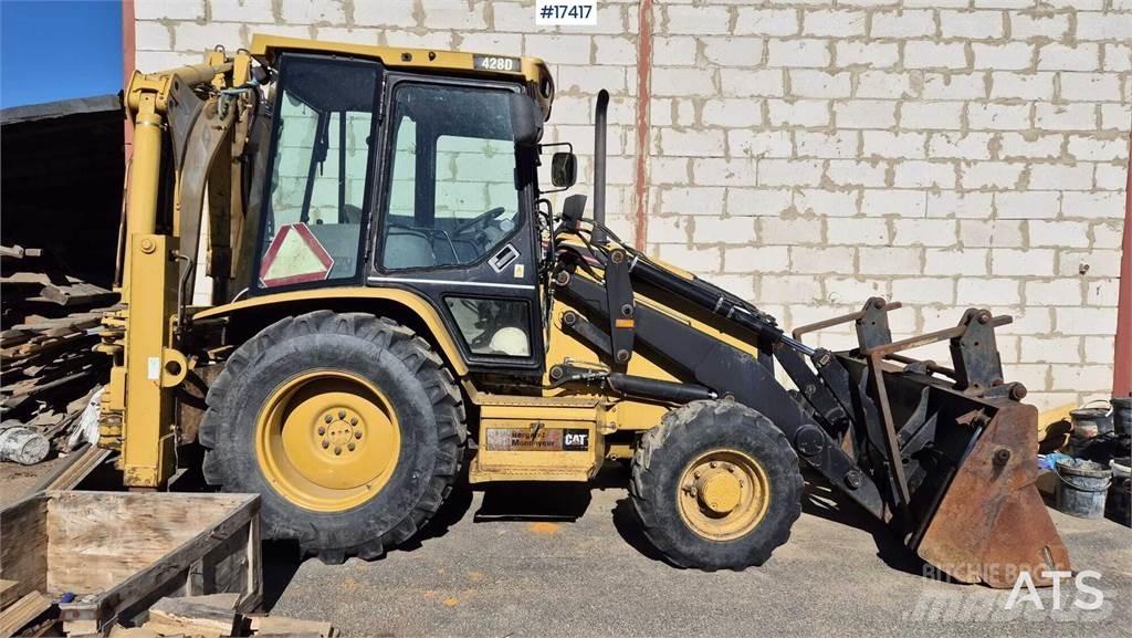 CAT 428D 백호로더