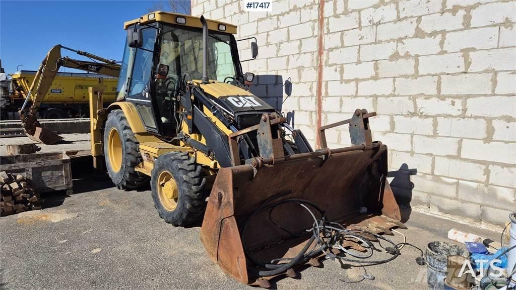 CAT 428D 백호로더