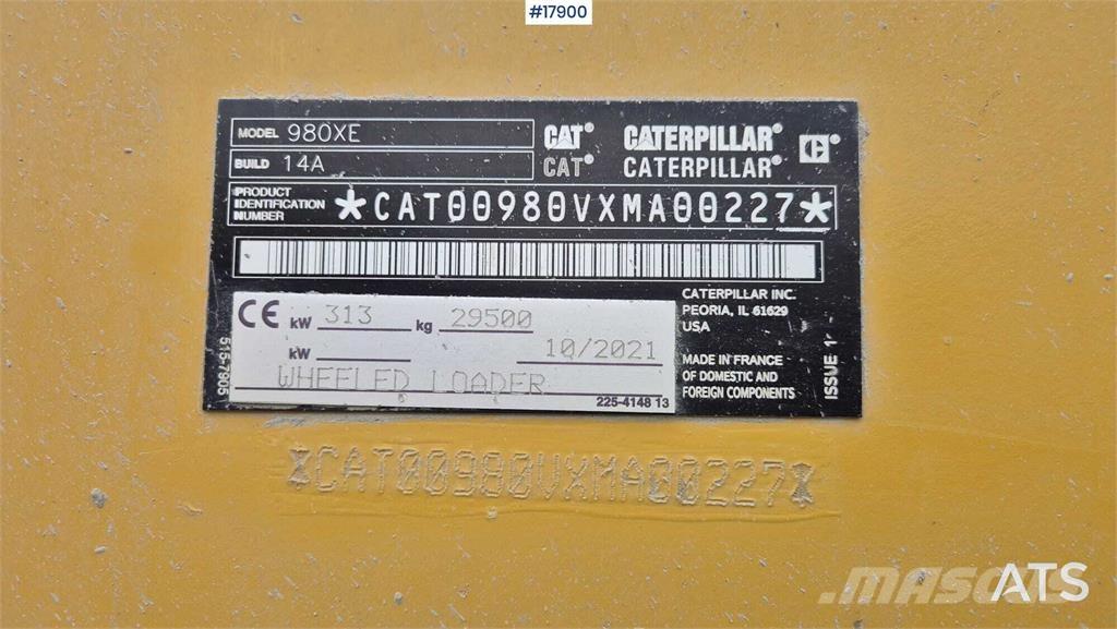 CAT 980 XE  휠로우더