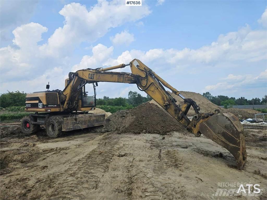 CAT M312  휠 굴삭기