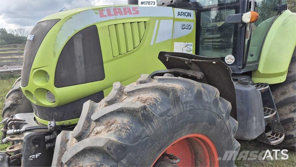 CLAAS ARION 640 트랙터