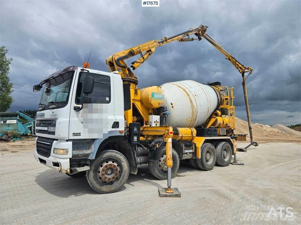 DAF 85.460 콘크리트 믹서트럭