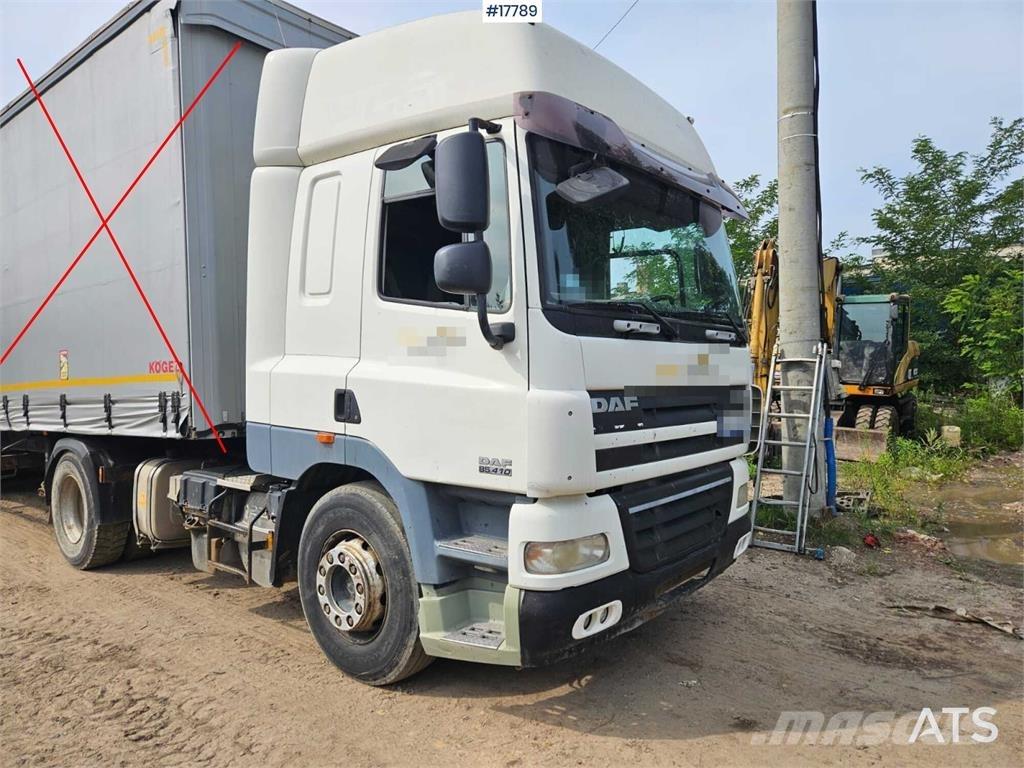 DAF CF 85.410 트랙터 유닛