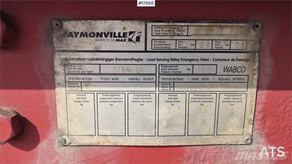 Faymonville STBN-2A 로우 로더-세미 트레일러