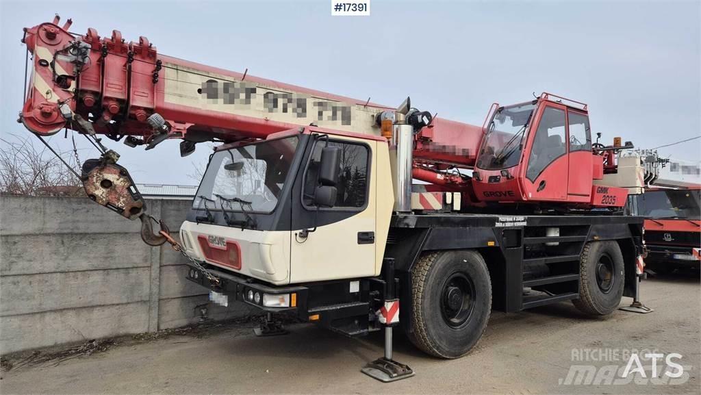Grove GMK2035 A/T 크레인