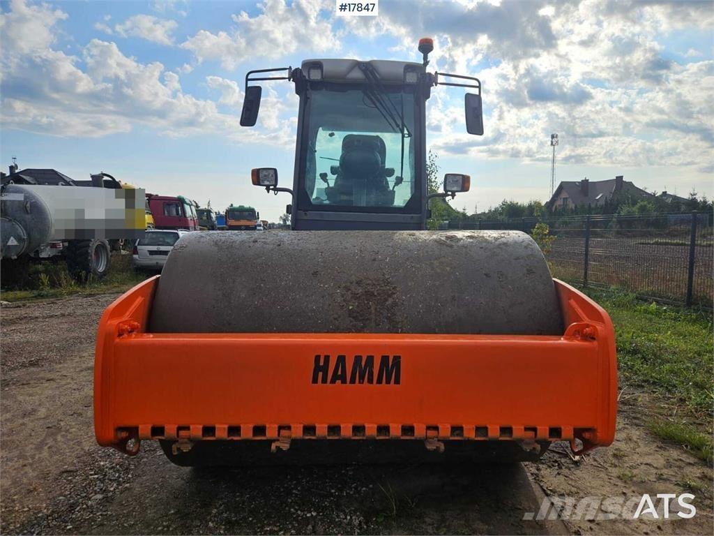 Hamm 3412HT 싱글 드럼 롤러