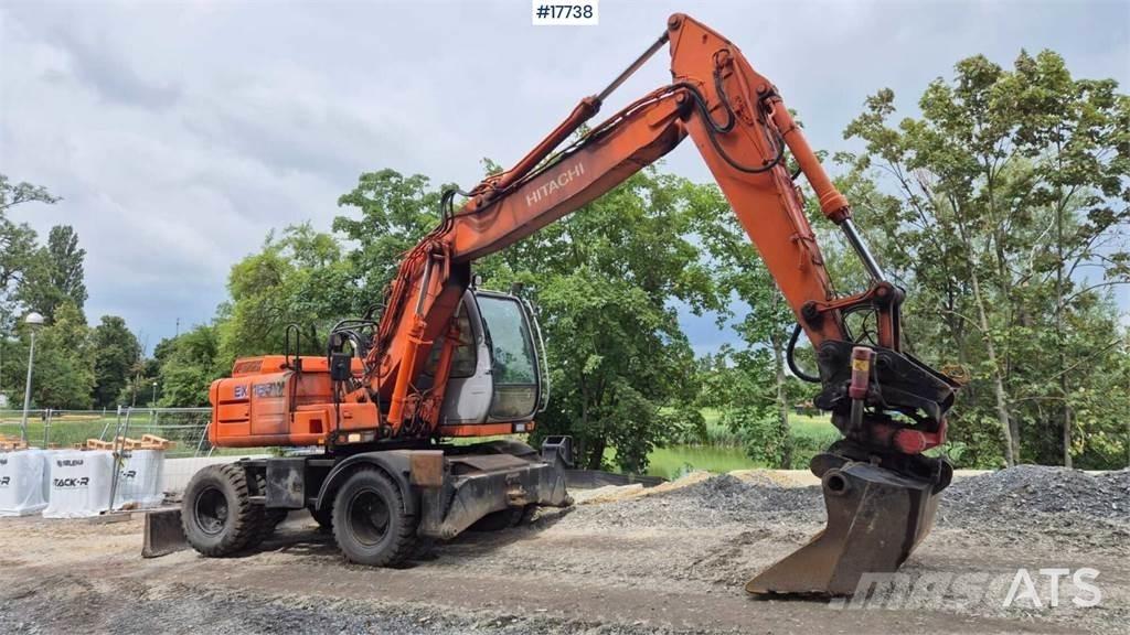 Hitachi EX 165W  휠 굴삭기