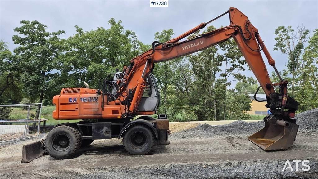 Hitachi EX 165W  휠 굴삭기