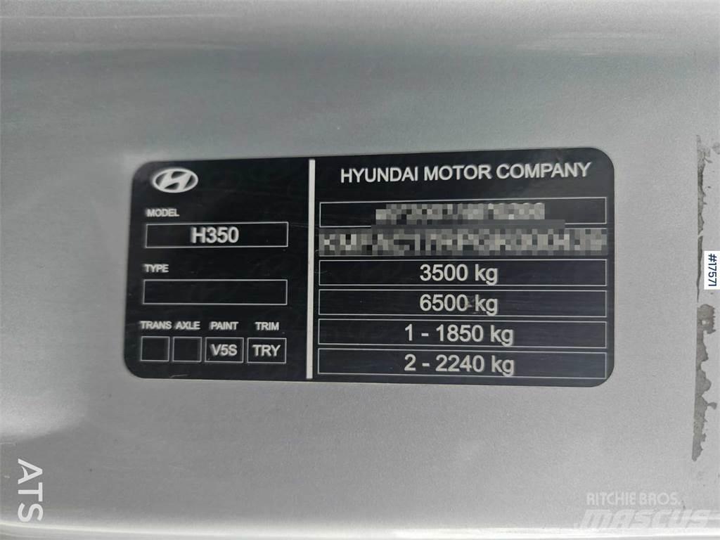 Hyundai H350 패널 화물차