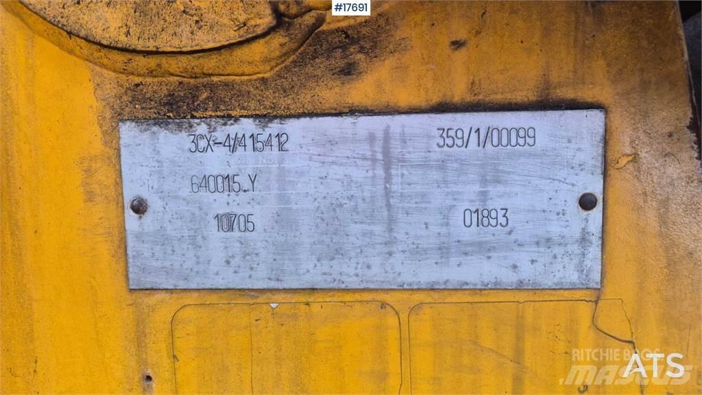 JCB 3cx 백호로더