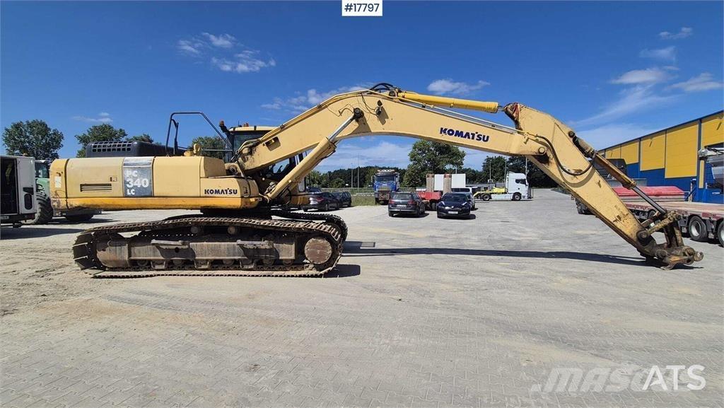 Komatsu PC 340 LC 대형 굴삭기 29톤 이상