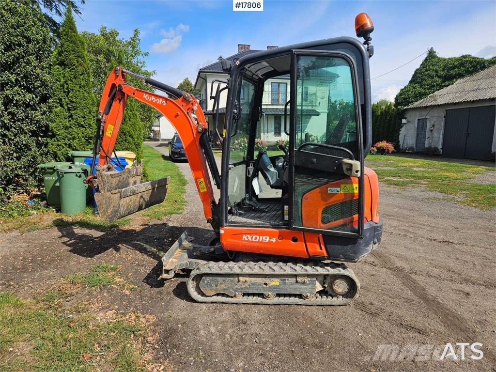 Kubota KX019-4 소형 굴삭기 7톤 미만