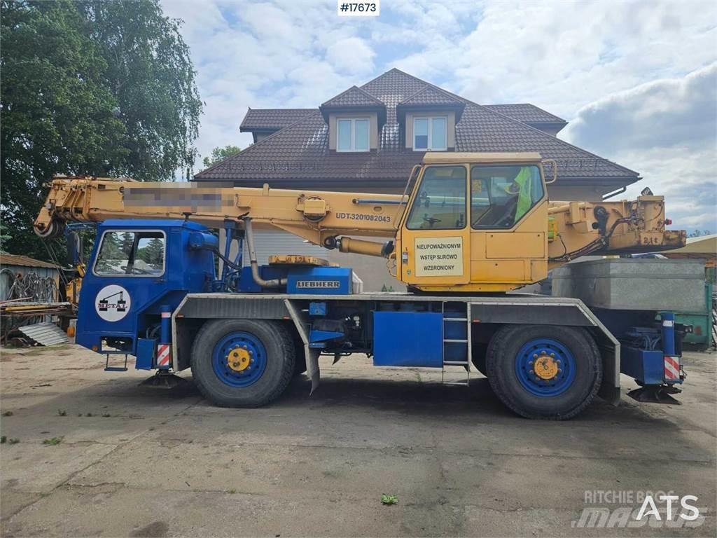 Liebherr LTM 1025 A/T 크레인