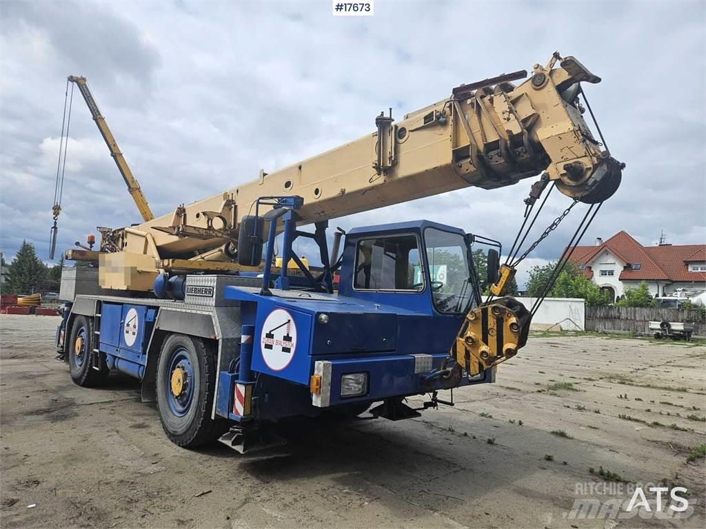Liebherr LTM 1025 A/T 크레인