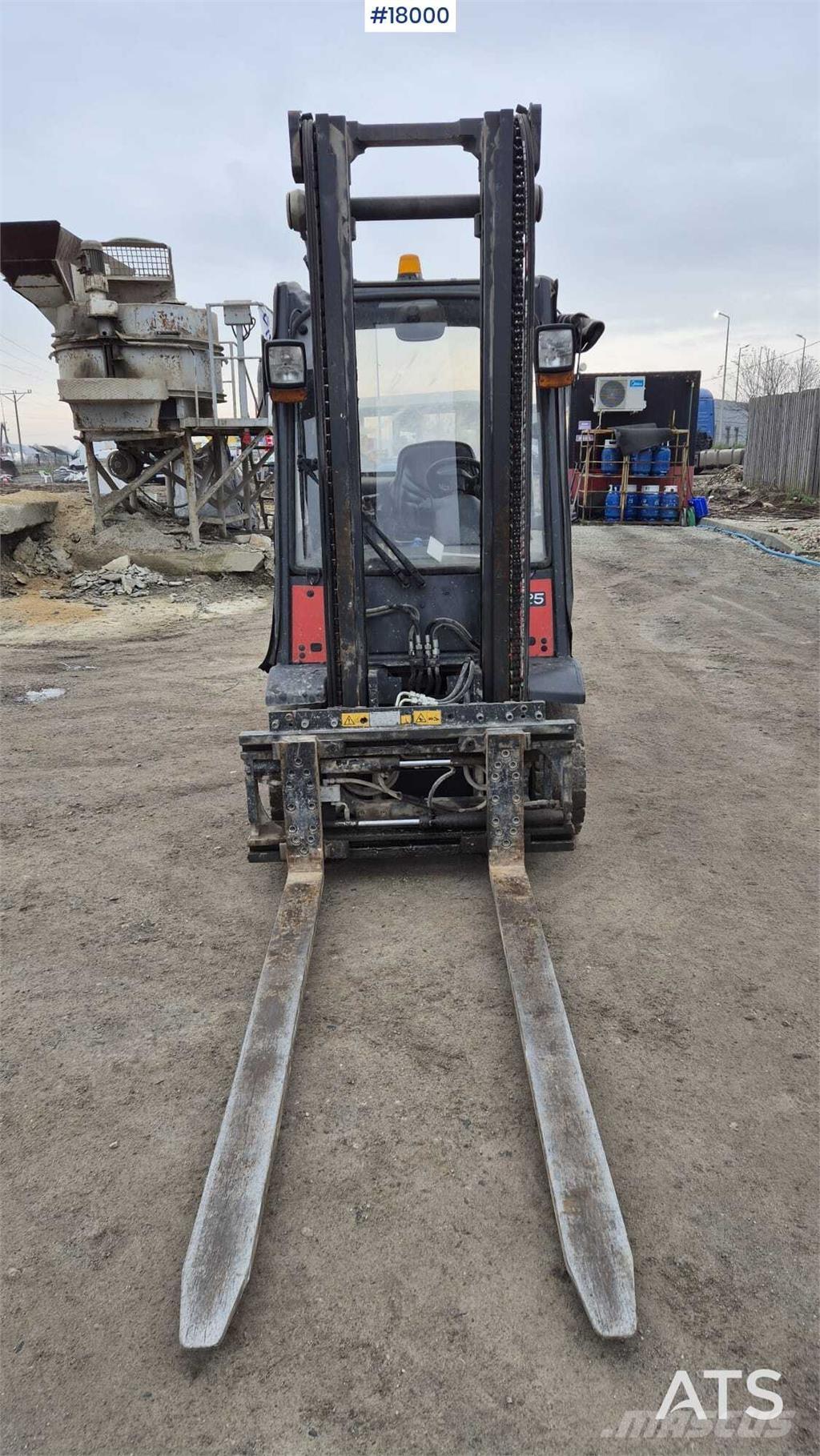 Linde H25T 디젤 지게차