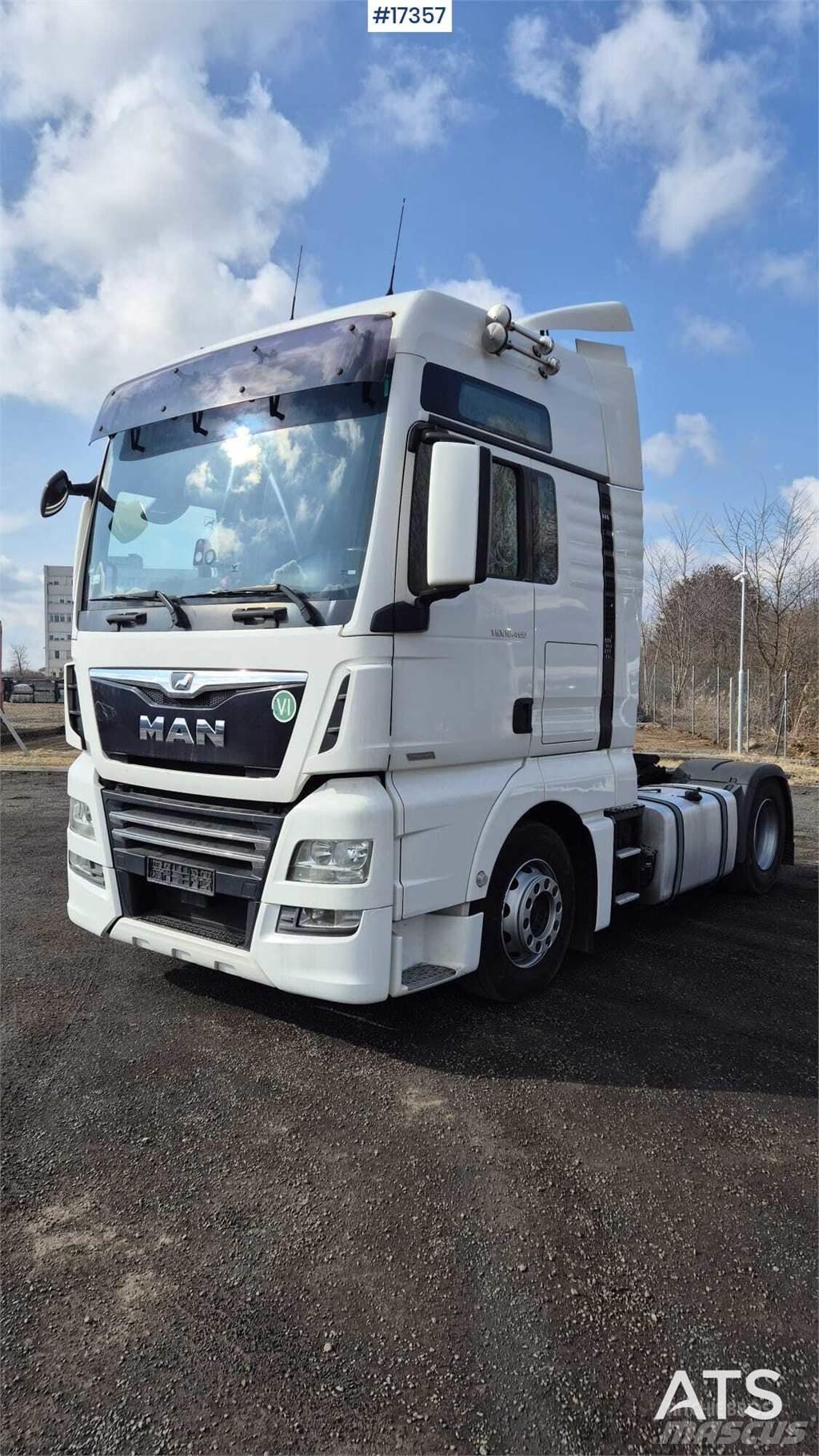 MAN TGX 18.460 트랙터 유닛