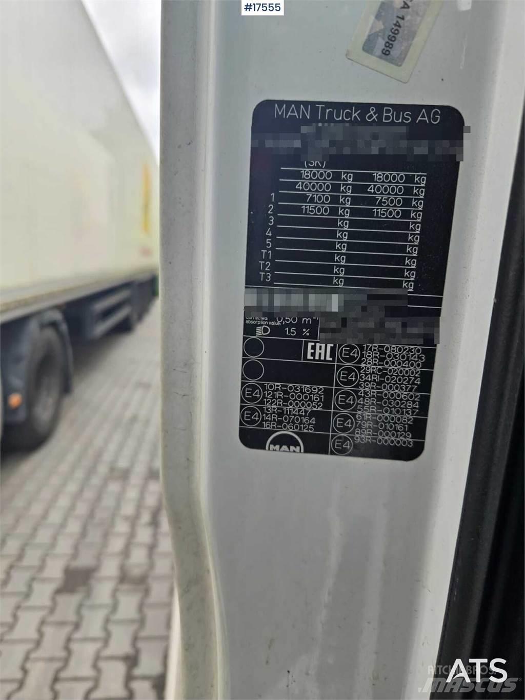 MAN TGX 18.480 트랙터 유닛