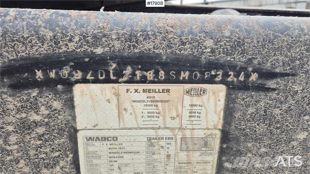 Meiller MZDA 18/21 티퍼 트레일러