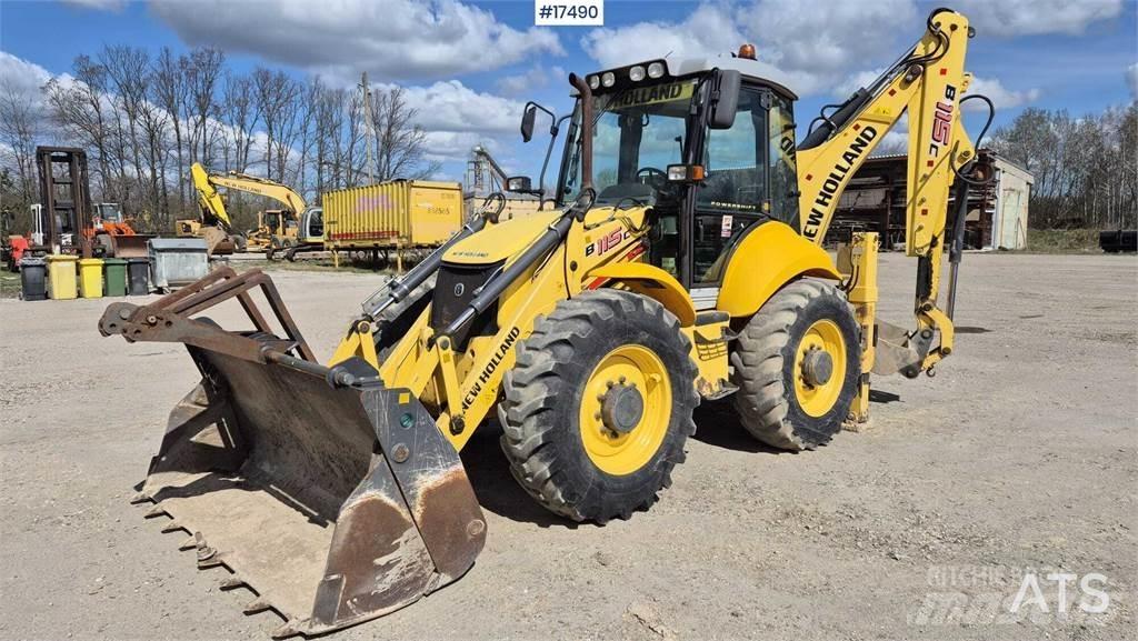 New Holland B 115C 백호로더