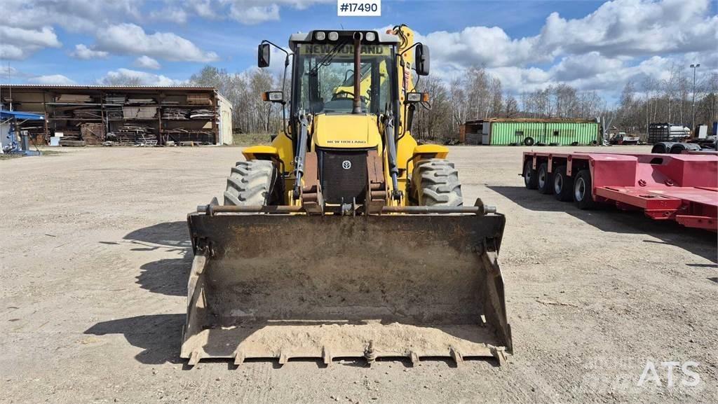 New Holland B 115C 백호로더