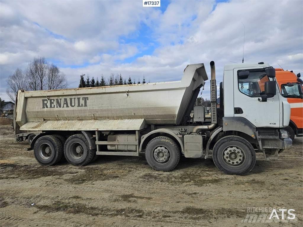 Renault Kerax 8x4 덤프 트럭