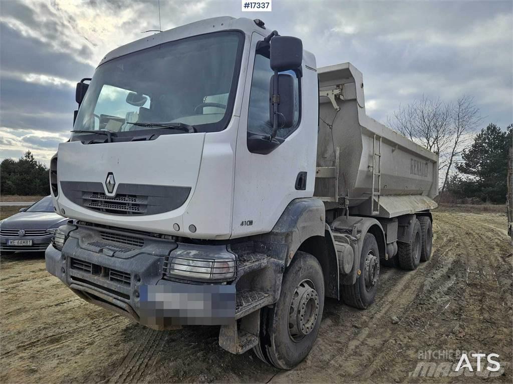 Renault Kerax 8x4 덤프 트럭