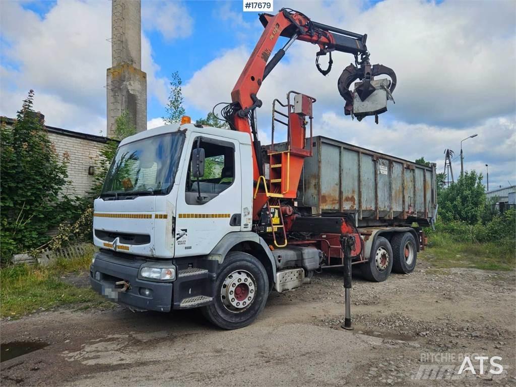 Renault Premium 340 훅 리프트 트럭