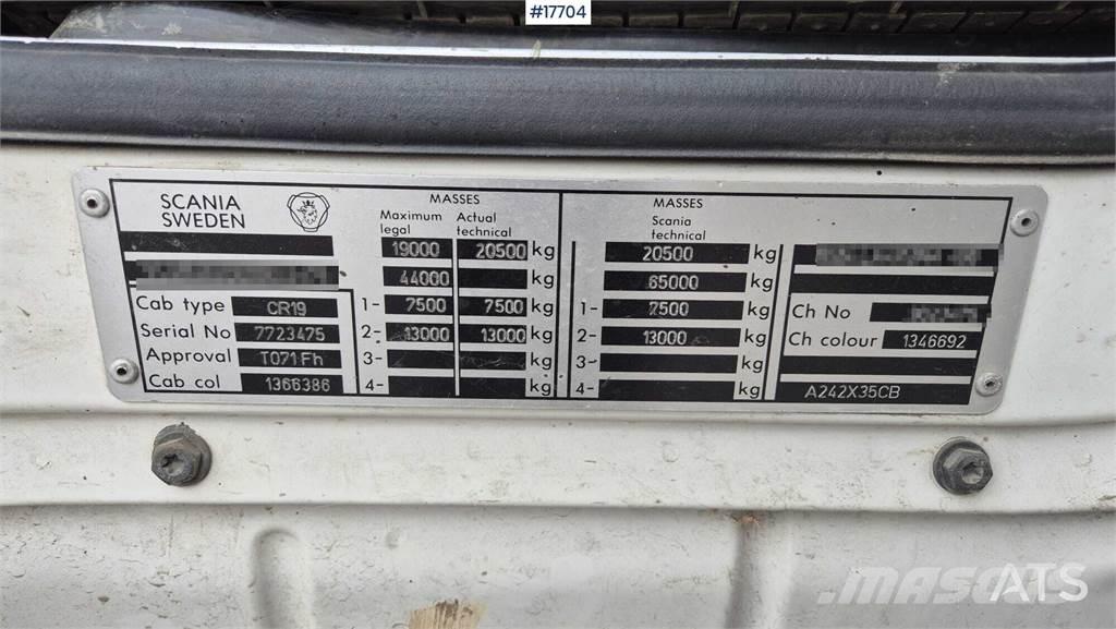 Scania 124 L 400 트랙터 유닛