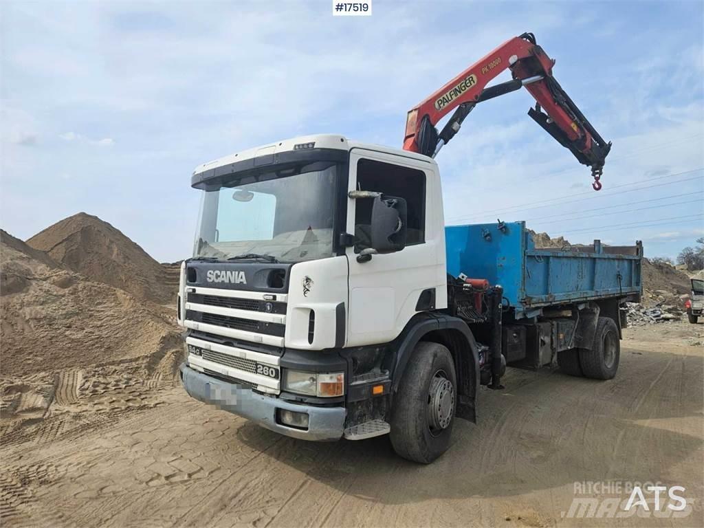Scania 94G 크레인 트럭