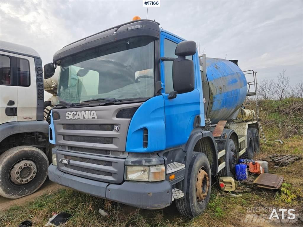 Scania P380 콘크리트 믹서트럭