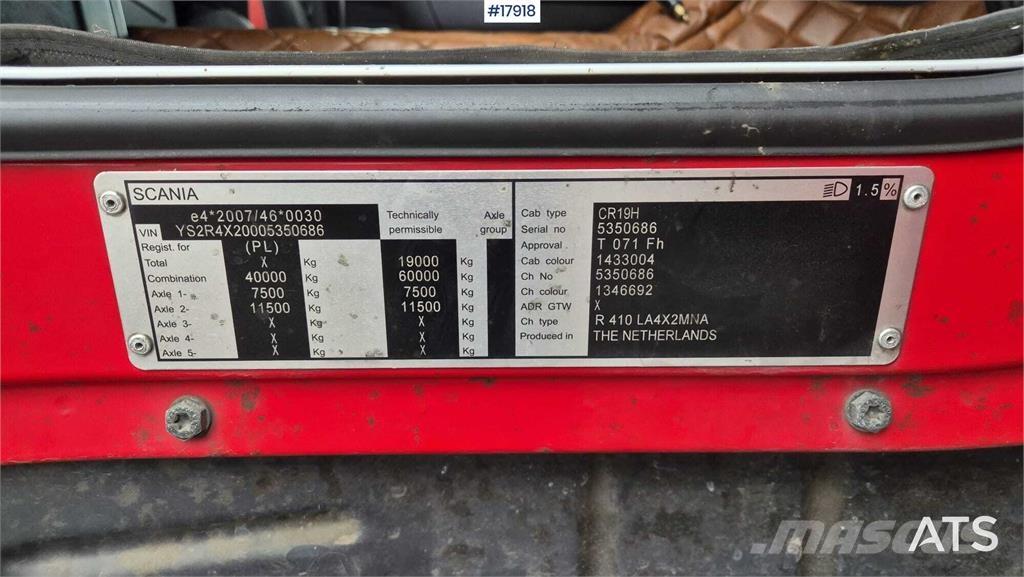 Scania R410 트랙터 유닛