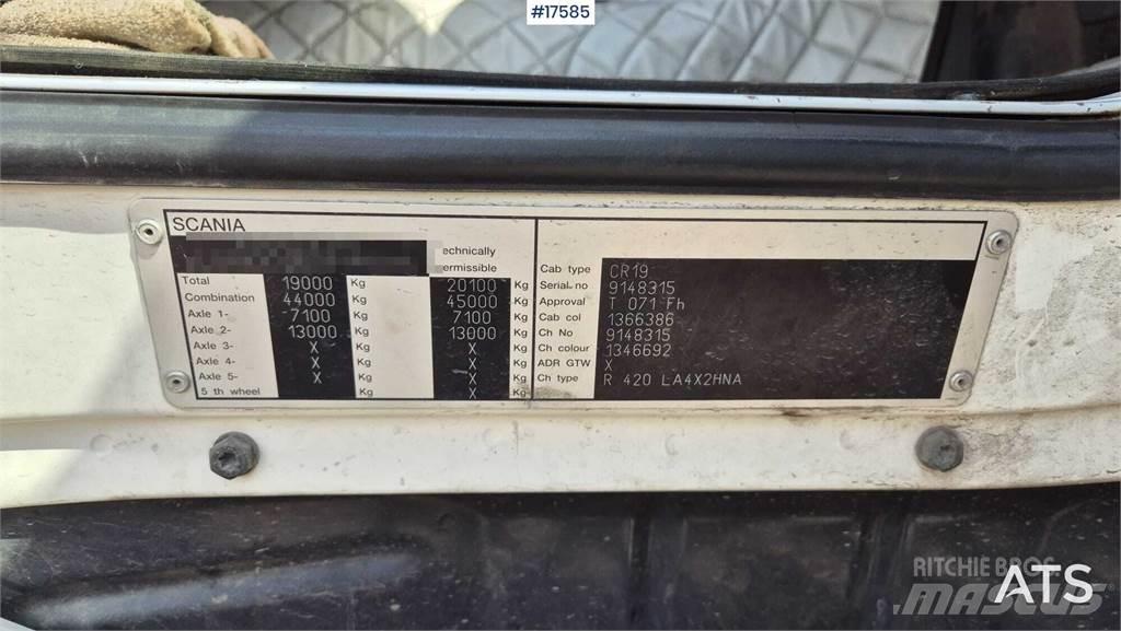 Scania R420 트랙터 유닛