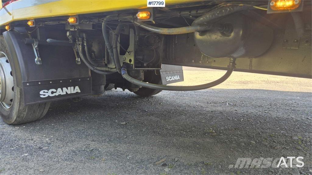 Scania R420 플랫베드/윈치 트럭