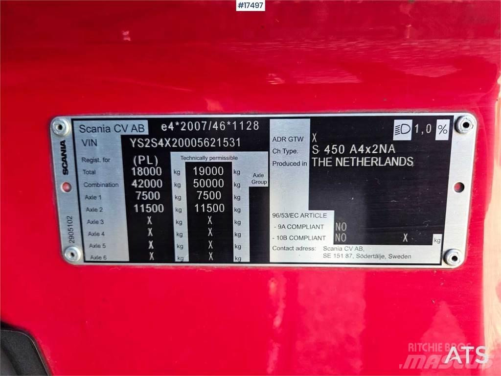 Scania S450 트랙터 유닛