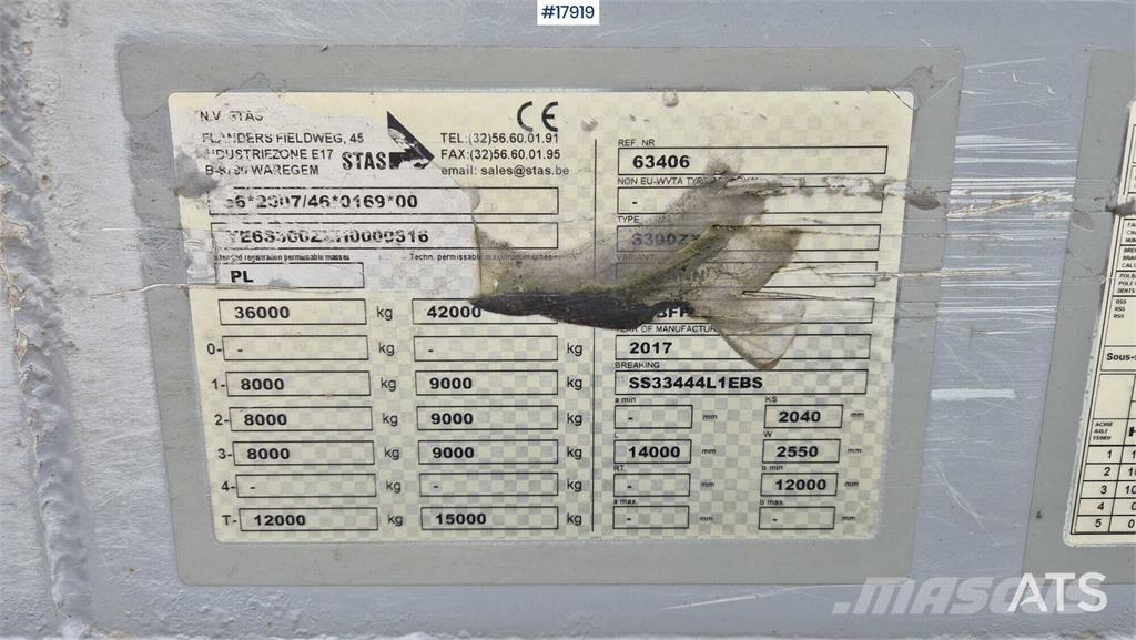 Stas S300ZX 보도면 세미트레일러