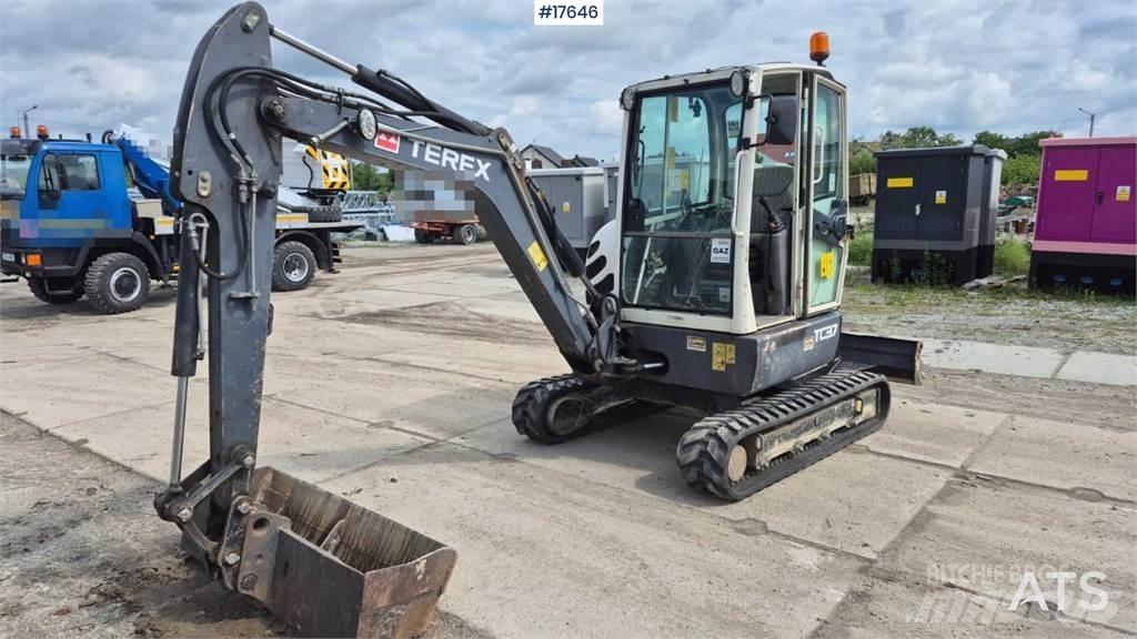 Terex TC 37 소형 굴삭기 7톤 미만