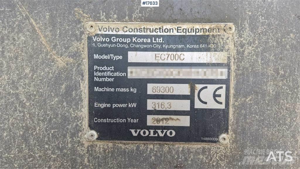 Volvo EC 700C 대형 굴삭기 29톤 이상