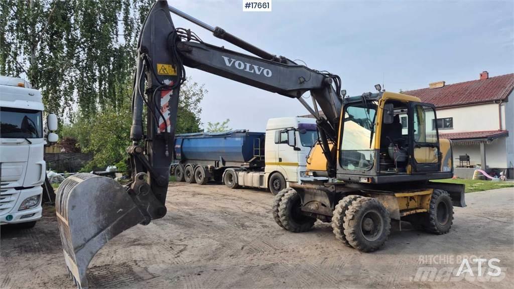 Volvo EW 160B  휠 굴삭기