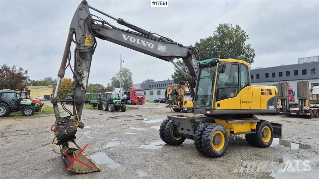 Volvo EW 160C  휠 굴삭기