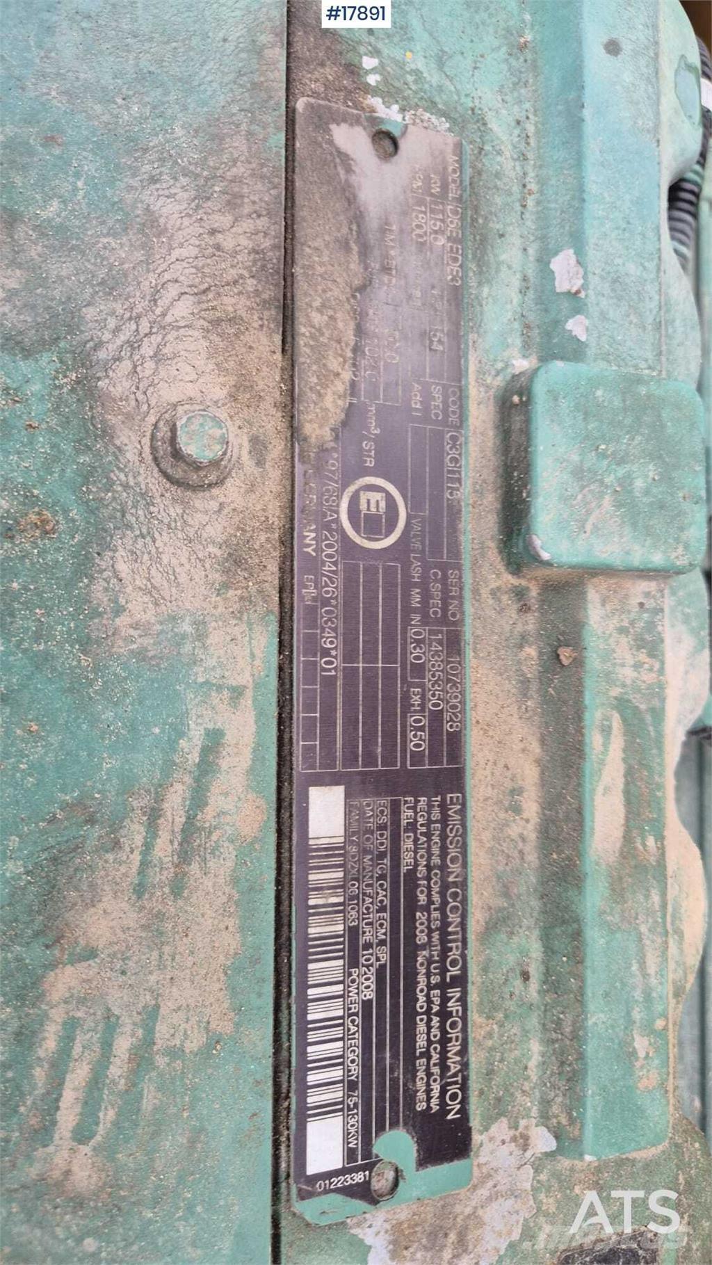 Volvo EW 160C  휠 굴삭기