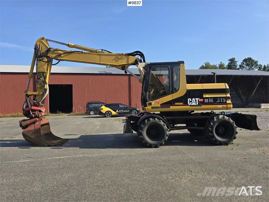 CAT M315  휠 굴삭기