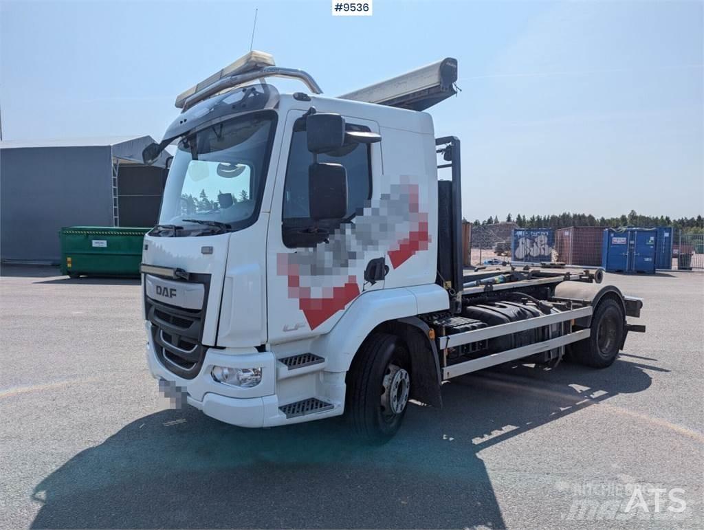 DAF FA LF260I  훅 리프트 트럭