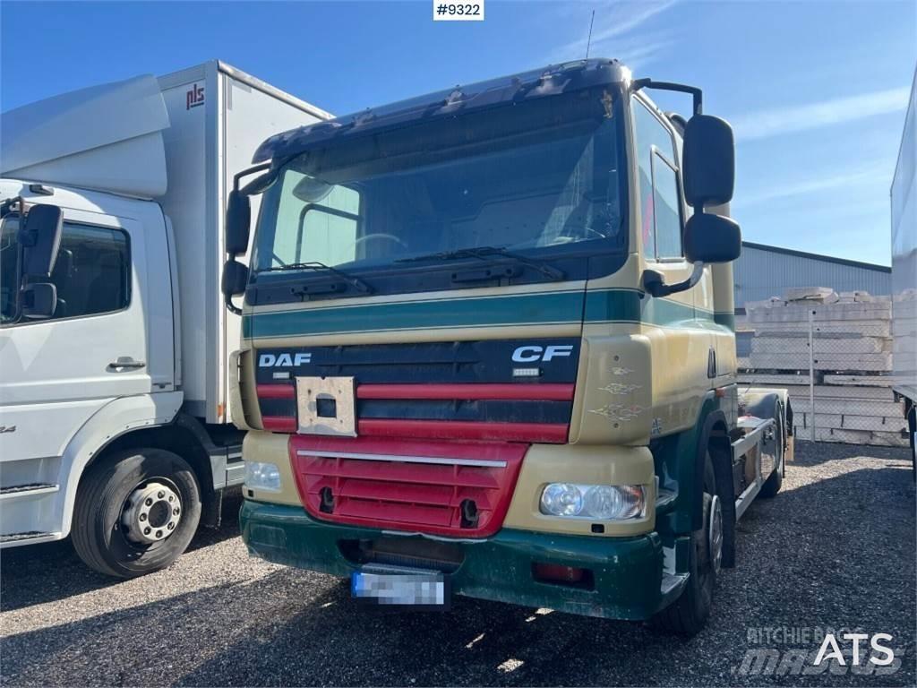 DAF FAN 85410T 새시 운전실 트럭